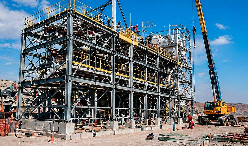 Obras civiles para minería